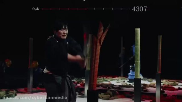 مبارزه استاد ژاپنی و ربات شمشیرزن