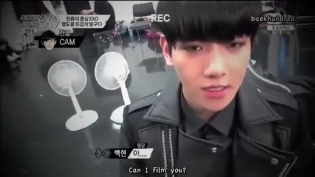 EXO Baekhyun imitate Kim Soo Hyun