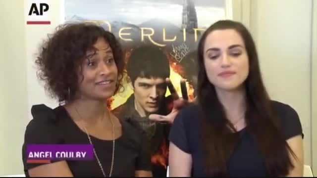Katie McGrath And Angel Coulby