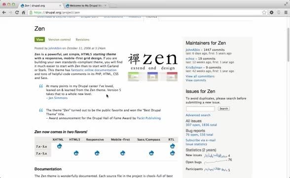 Creating a subtheme in Drupal 7 using Zen