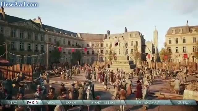 بهترین صحنه های بازی Assassins Creed Unity