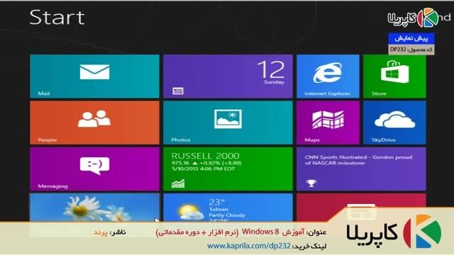 آموزش Windows 8 (نرم افزار + دوره مقدماتی)