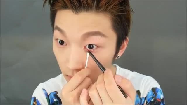 Korean Boys Eyeliner Tutorial   RickyKAZAF