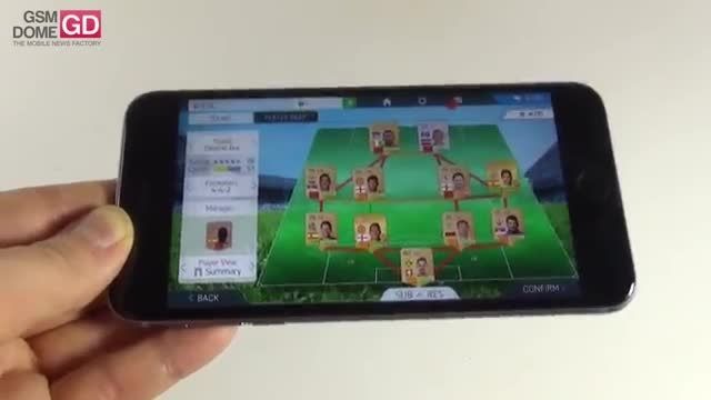 بررسی بازی FIFA 16 Ultimate Team روی آیفون 6S