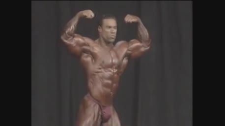 evin Levrone prejudging at Mr Olympia 2000