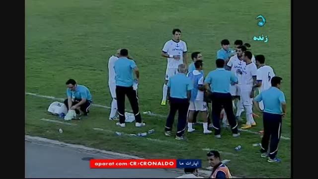اولین وقت و تایم خوردن آب در لیگ برتر ایران 94-95
