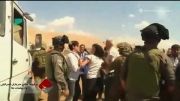 برخورد وحشیانه سربازان اسرائیلی با دیپلمات ها
