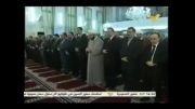 حضور بشار اسد در نماز عید فطر