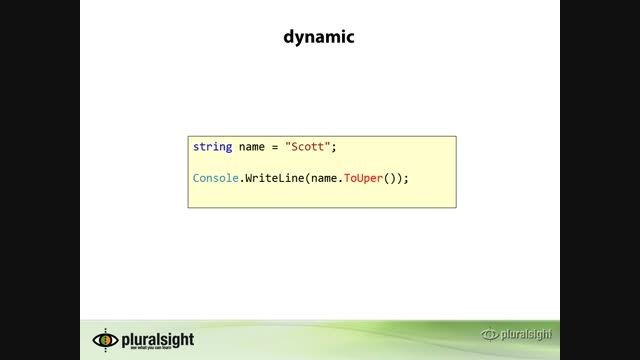 C#PP_2.C# and the DLR_3.The dynamic Keyword