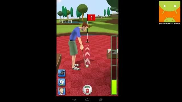 گیم پلی بازی اندرویدی My Golf 3D