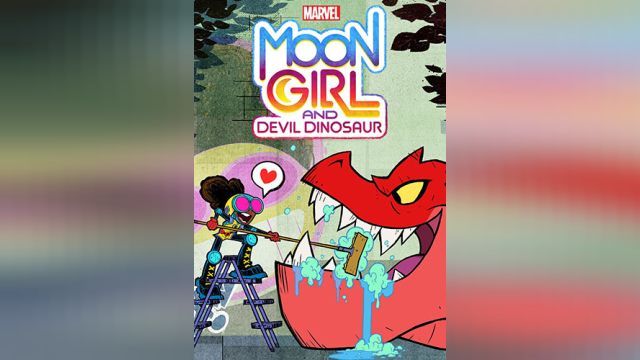 انیمیشن دختر ماه مارول و دایناسور شیطانی (فصل 1 قسمت 2) Marvels Moon Girl and Devil Dinosaur