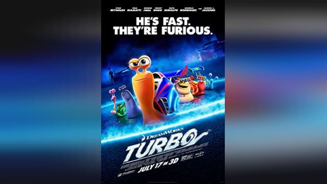 انیمیشن انیمیشن توربو Turbo (دوبله فارسی)