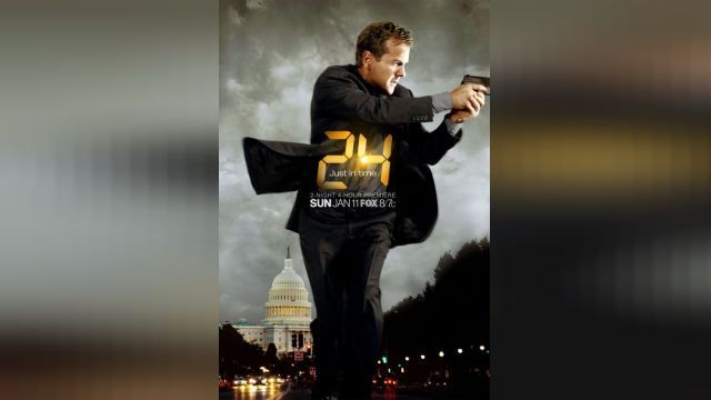 دانلود سریال 24- فصل 3 قسمت 6 -  24-S3-E6