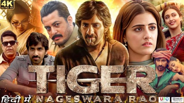 دانلود فیلم ببر ناگزوارا رائو 2023 (دوبله) - Tiger Nageswara Rao