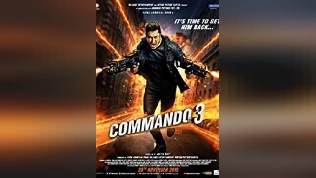 دانلود فیلم کماندو 3 2019 - Commando 3