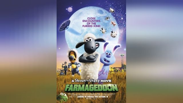 دانلود انیمیشن فیلم بره شان-فارماگدون 2019 - A Shaun the Sheep Movie-Farmageddon