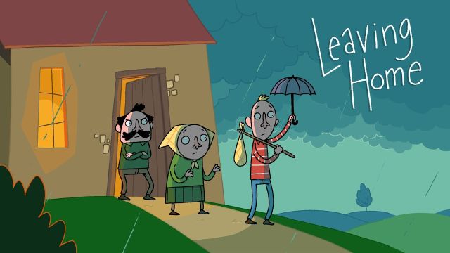 فیلم کوتاه انیمیشنی ترک خانه | یک تراژدی کمدی