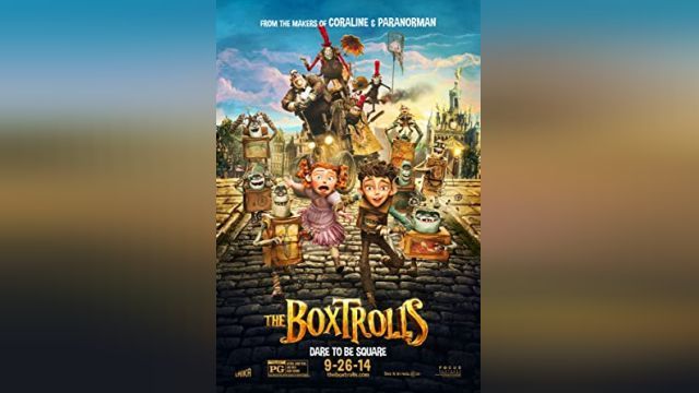 دانلود انیمیشن غولهای پاکتی 2014 - The Boxtrolls