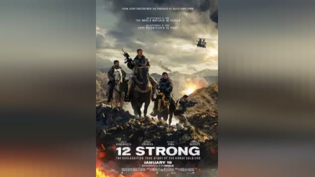 دانلود فیلم دوازده نیرومند 2018 - 12 Strong