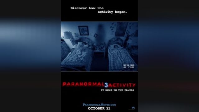 دانلود فیلم فعالیت فراطبیعی 3 2011 - Paranormal Activity 3