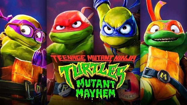 دانلود انیمیشن لاک پشت های نینجای جهش یافته نوجوان آشوب جهش یافته 2023 (دوبله) - Teenage Mutant Ninja Turtles Mutant Mayhem