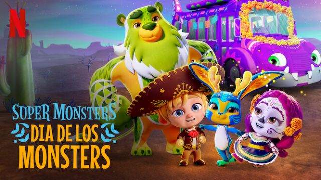 دانلود انیمیشن ابرهیولاها روز جشن هیولاها 2020 (دوبله) - Super Monsters Dia de los Monsters