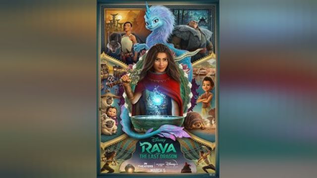 دانلود انیمیشن رایا و آخرین اژدها 2021 - Raya and the Last Dragon