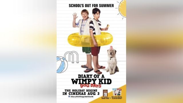 دانلود فیلم دفترچه خاطرات یک بی عرضه-چله تابستان 2012 - Diary of a Wimpy Kid-Dog Days