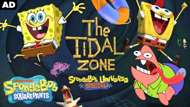 دانلود انیمیشن باب اسفنجی منطقه جزر و مد 2023 - SpongeBob SquarePants Presents the Tidal Zone