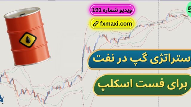 آموزش استراتژی گپ در نفت – استراتژی نفت در فارکس با سود بالا | ویدئو شماره 582