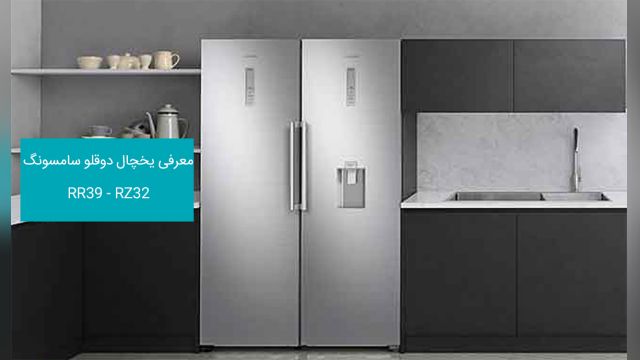 یخچال دوقلو سامسونگ مدل RR39 - RZ32