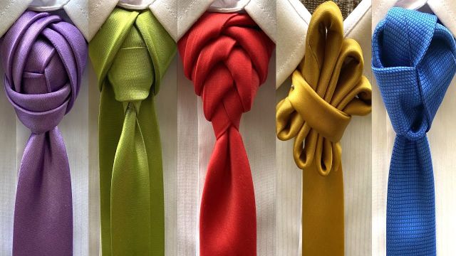 5 روش شگفت انگیز بستن کراوات