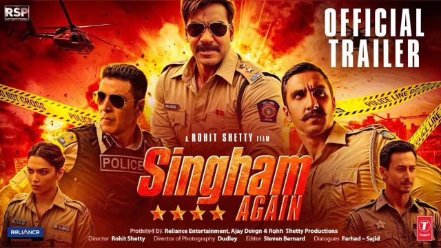 دانلود فیلم اکشن Singham Again 2024 بازگشت سینگهام در سایت upko.ir