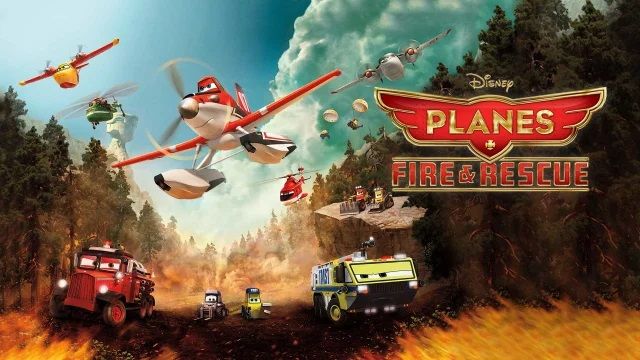 دانلود انیمیشن هواپیماها آتش و نجات 2014 - Planes Fire and Rescue