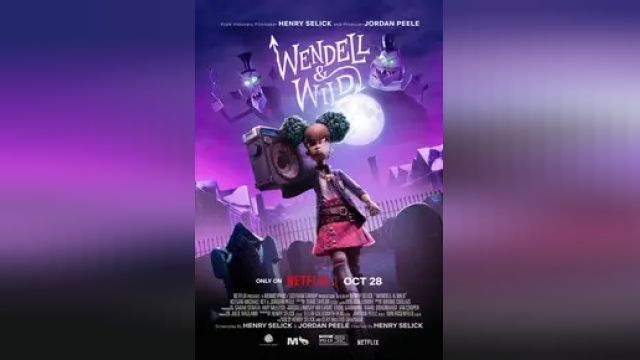 دانلود انیمیشن وندل و وایلد 2022 - Wendell and Wild