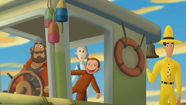 دانلود انیمیشن جرج کنجکاو دماغه ایهوی 2021 (دوبله) - Curious George Cape Ahoy