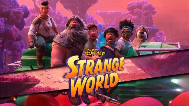 دانلود انیمیشن دنیای عجیب 2022 (دوبله) - Strange World