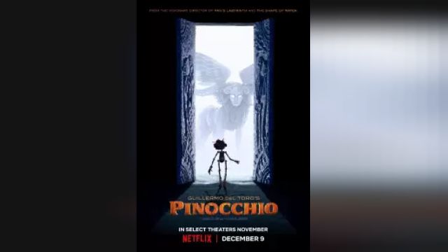 دانلود انیمیشن به سادگی پینوکیو 2022 - Guillermo Del Toros Pinocchio