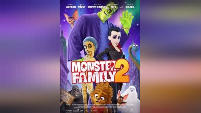 انیمیشن خانواده هیولاها 2 Monster Family 2 (دوبله فارسی)