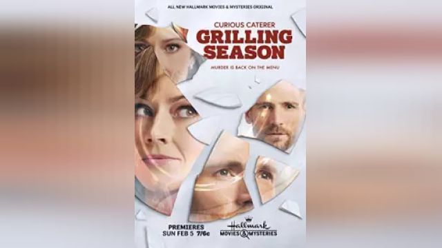 دانلود فیلم فصل کباب کردن - رمز و راز غذاخوری کنجکاو 2023 - Grilling Season - A Curious Caterer Mystery