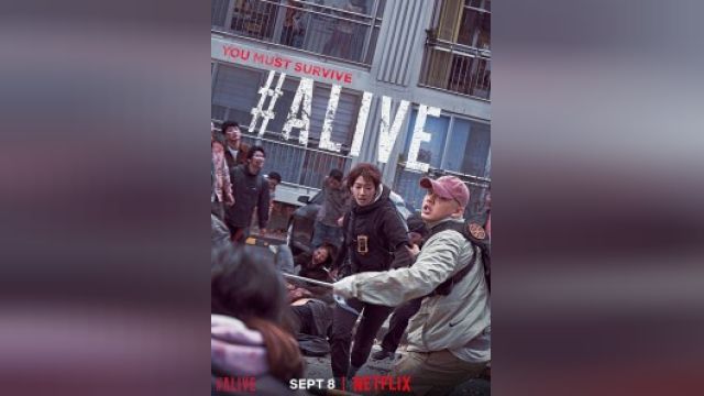 فیلم زنده #Alive (دوبله فارسی)