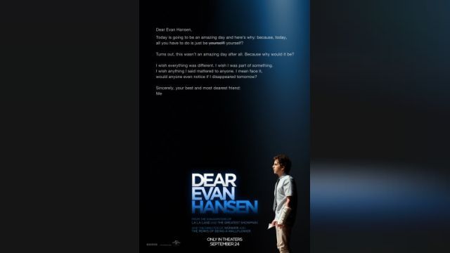 دانلود فیلم ایوان هنسن عزیز 2021 - Dear Evan Hansen