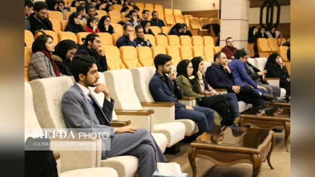 معین تبریزی در هفته فرهنگی 98 دانشگاه علوم پزشکی تبریز