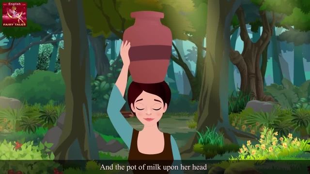 دانلود مجموعه انیمیشن آموزش زبان ویژه کودکان | آرزوهای دختر شیرفروش
