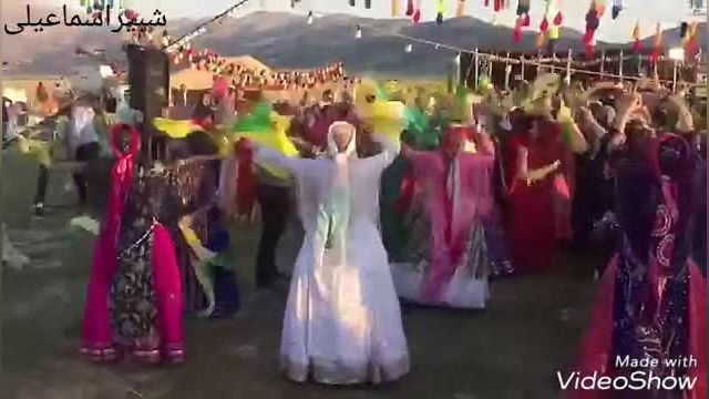 رقص محلی زییای ترک های قشقایی