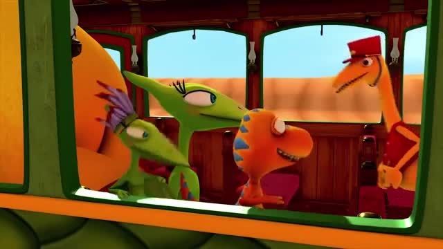 دانلود کارتون های آموزش زبان انگلیسی برای کودکان -  dinosaur train