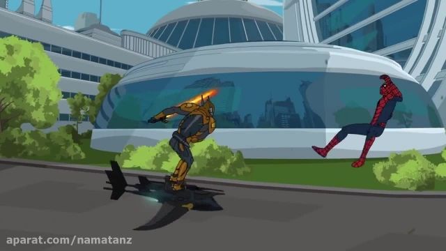 دانلود انیمیشن مرد عنکبوتی با زیر نویس فارسی چسبیده فصل 1 قسمت: 25