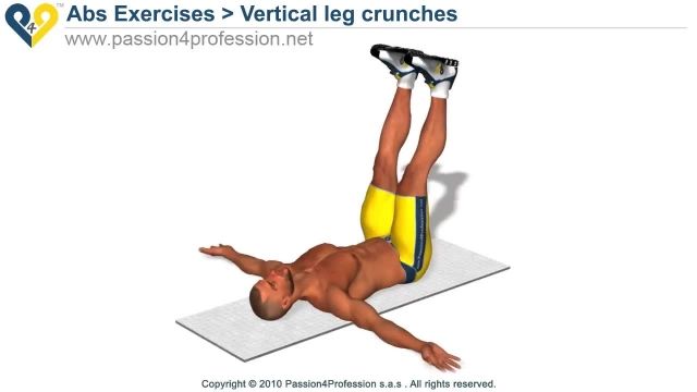 فیلم آموزش حرکات بدنسازی - Vertical Leg Crunches