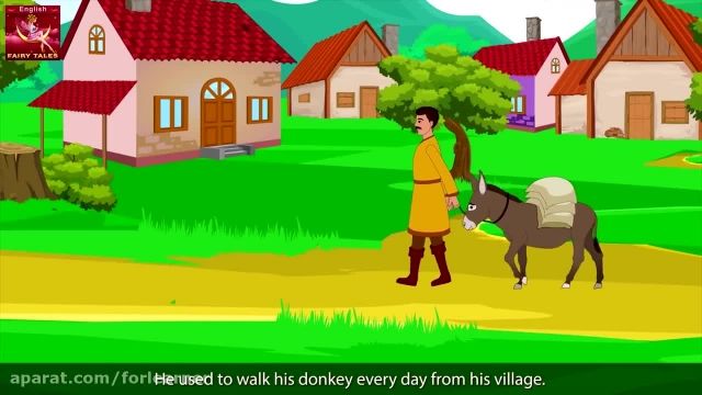 دانلود آموزش زبان انگلیسی به کودکان با کارتون -اسب و الاغ