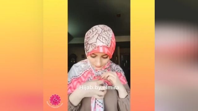 مدل های جدید بستن شال | روسری قواره دار مخصوص عید